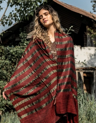 Patterned Pashmina