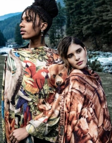 Printed Pashmina