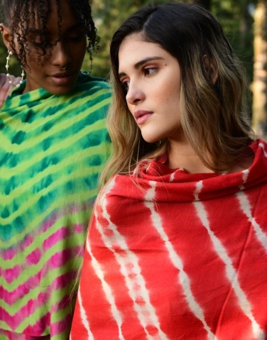 Shibori Pashmina